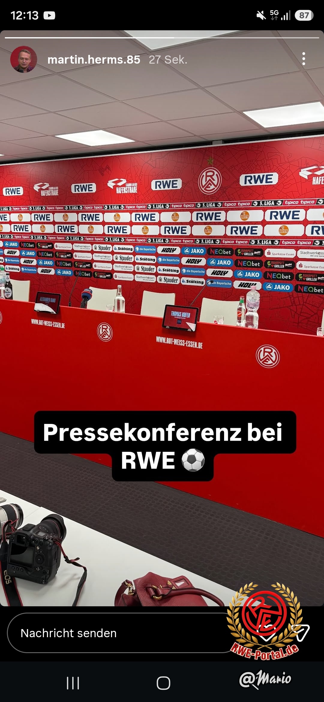 Bild von Mario im Thema Wer kommt, wer geht, wer bleibt...?