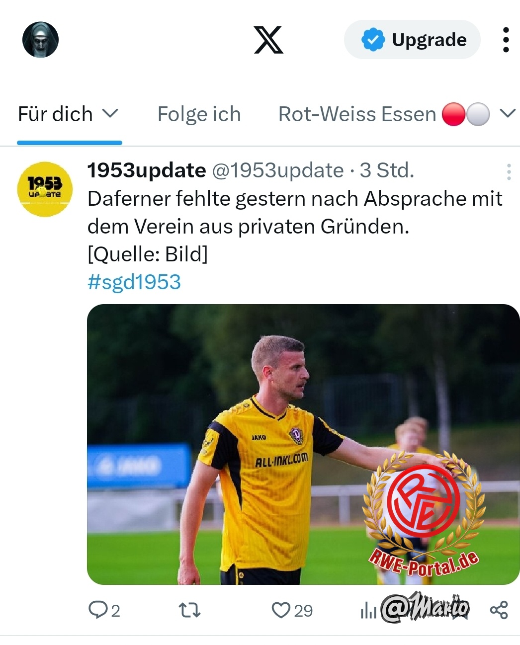 Bild von Mario im Thema Wer kommt, wer geht, wer bleibt...?